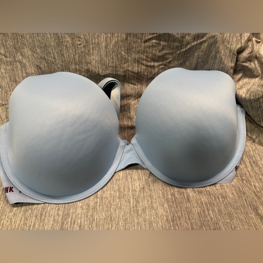 Blue Pink Wear Everywhere t-shirt lightly lined bra